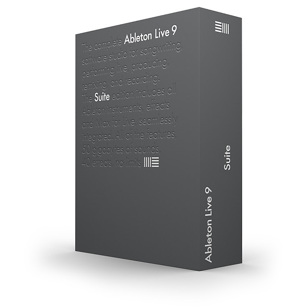 Buy ableton live 9 download mac